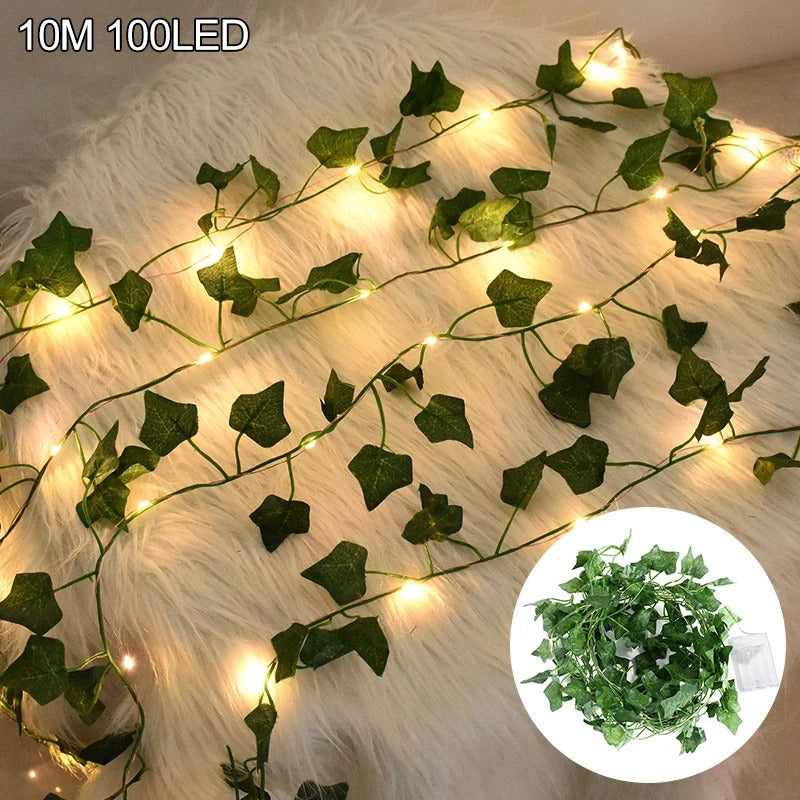 2/5/10M String Lights for Home Artificial Plants