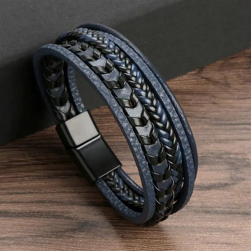 Classic Men's Leather Bracelet New Style