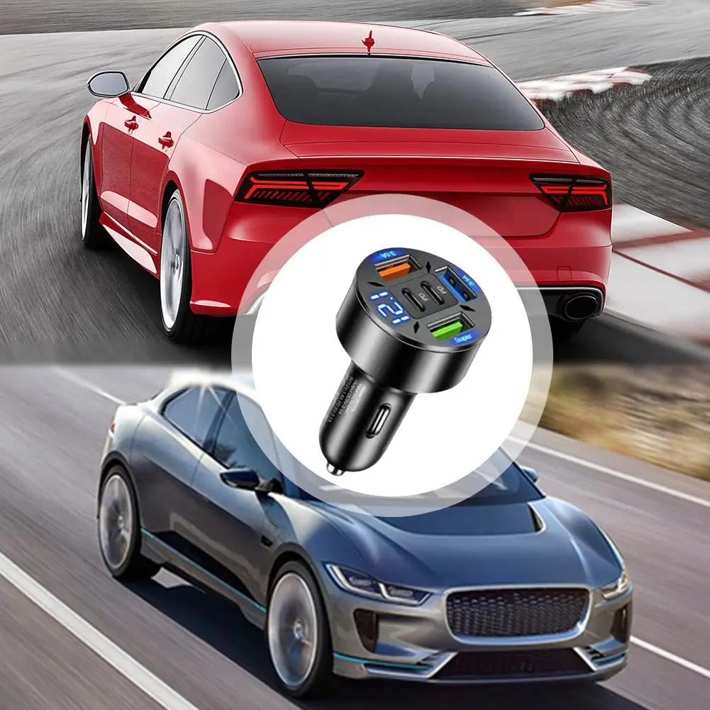 5-In-1 Fast Car Charger