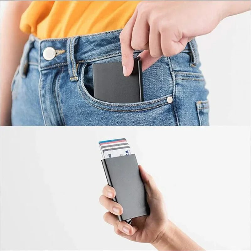 Credit Card Holder Metal For Men Women
