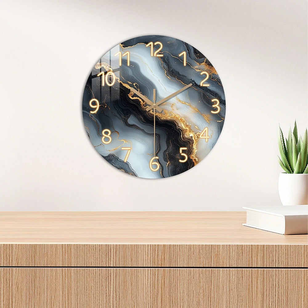 1 piece wooden wall clock