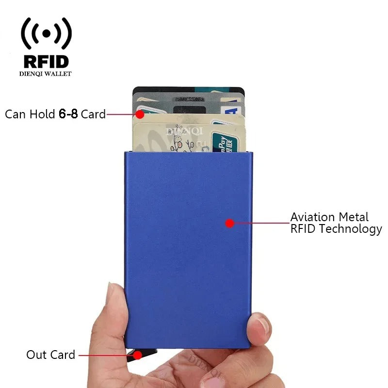 Credit Card Holder Metal For Men Women