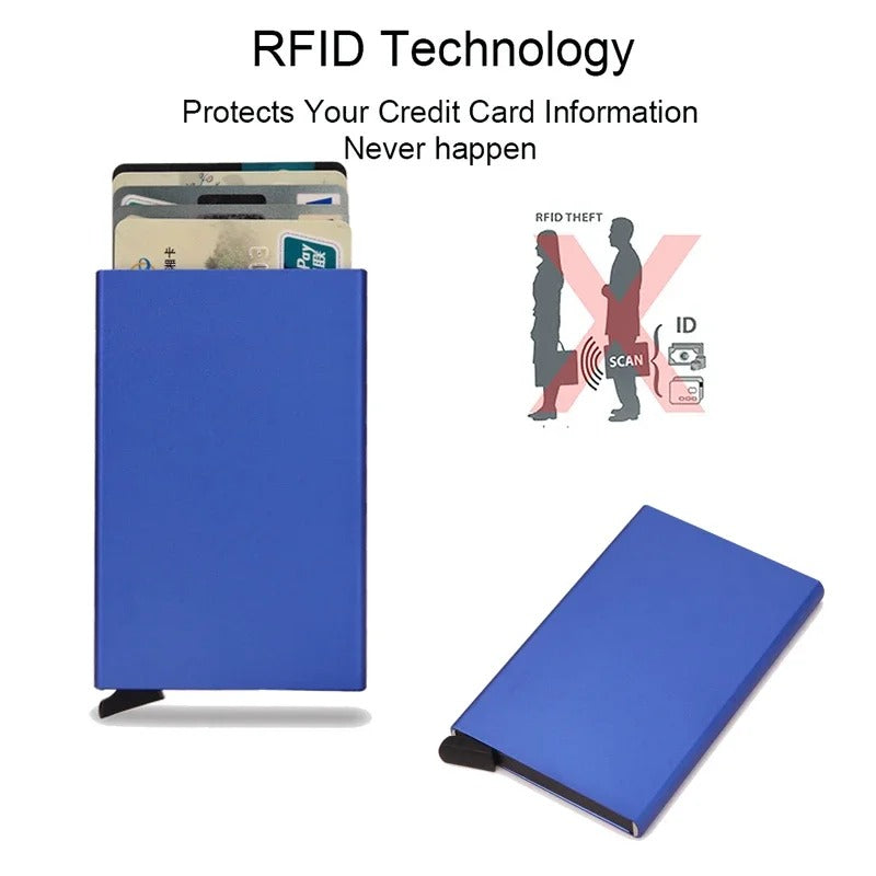 Credit Card Holder Metal For Men Women
